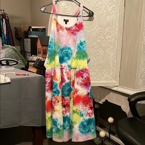 Torrid Tie-Dye Sleeveless Dress